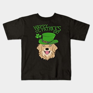 Happy Saint Patrick's Day Labrador Retriever Kids T-Shirt